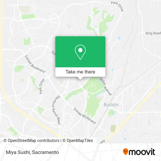 Miya Sushi map