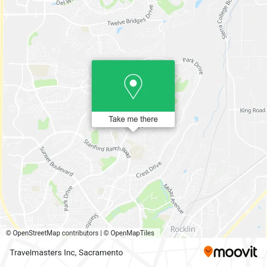 Mapa de Travelmasters Inc
