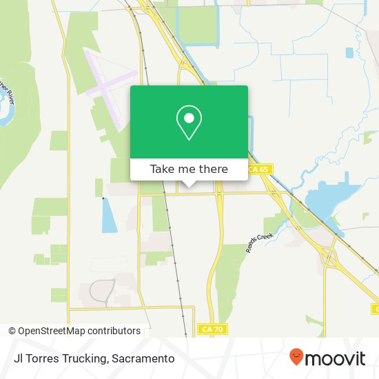 Mapa de Jl Torres Trucking