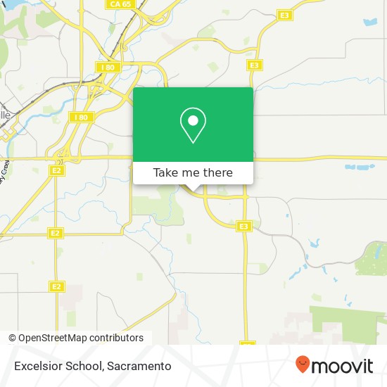 Excelsior School map