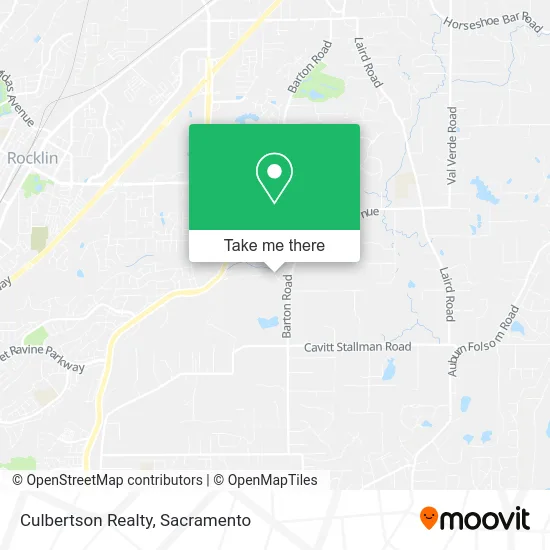 Culbertson Realty map