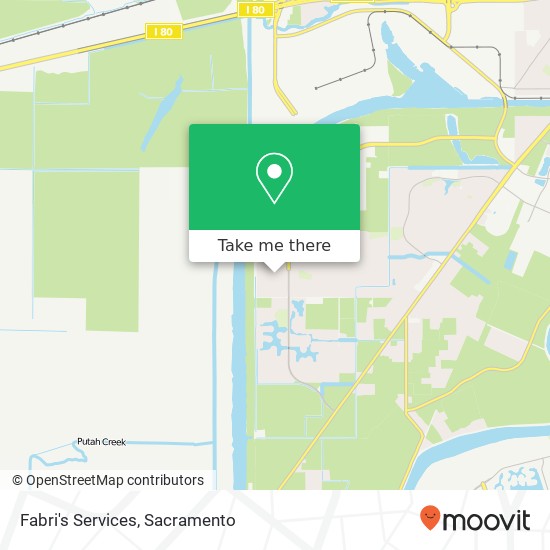 Fabri's Services map
