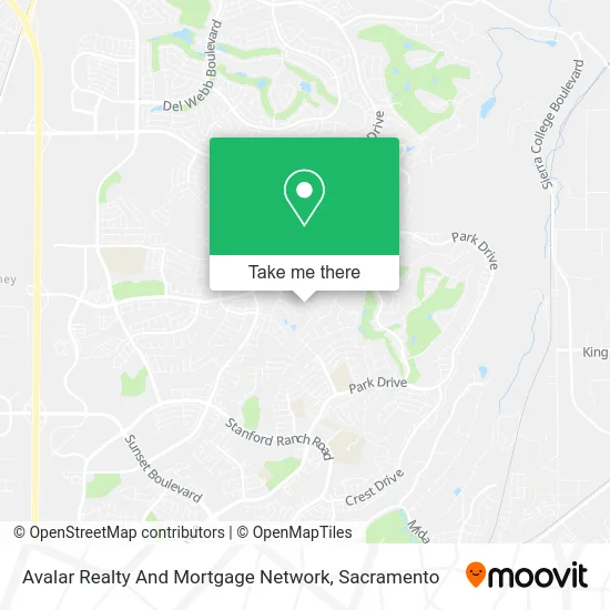 Avalar Realty And Mortgage Network map