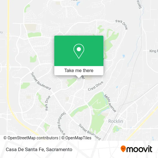 Mapa de Casa De Santa Fe