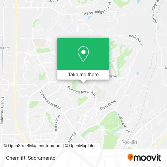 Mapa de Chemlift