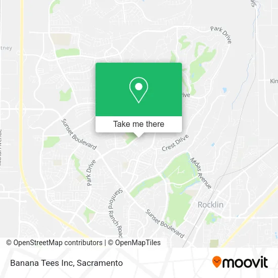 Mapa de Banana Tees Inc