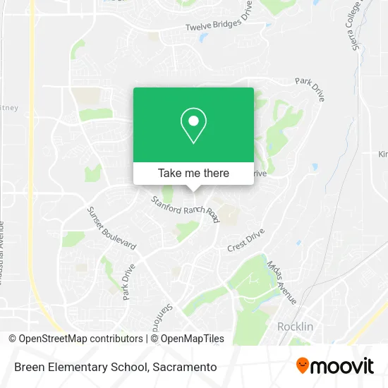 Mapa de Breen Elementary School