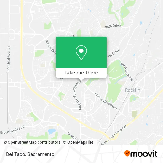 Driving Directions To Del Taco How To Get To Del Taco In Rocklin By Bus?