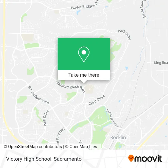 Mapa de Victory High School