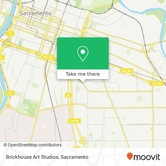 Brickhouse Art Studios map