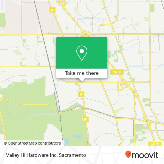 Valley Hi Hardware Inc map