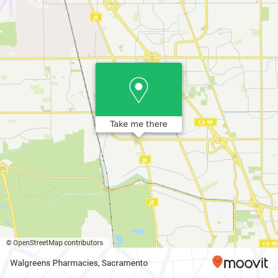 Walgreens Pharmacies map