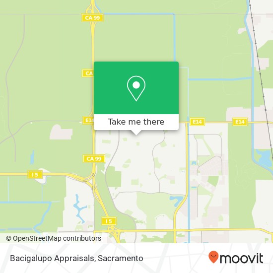 Bacigalupo Appraisals map