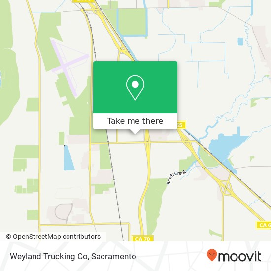 Mapa de Weyland Trucking Co