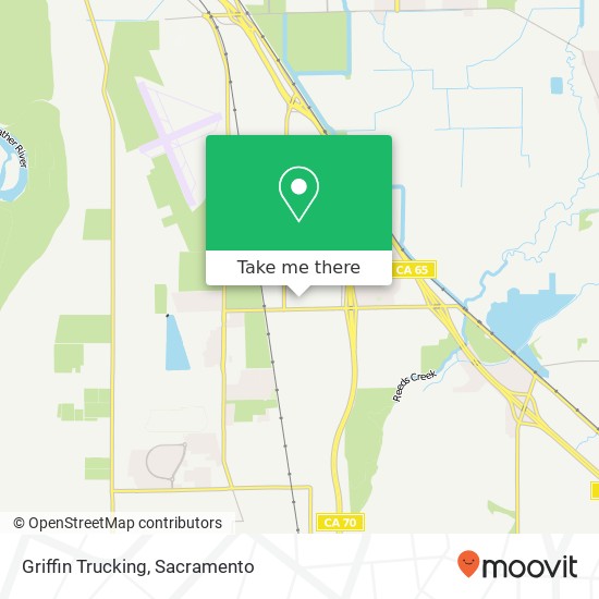 Mapa de Griffin Trucking