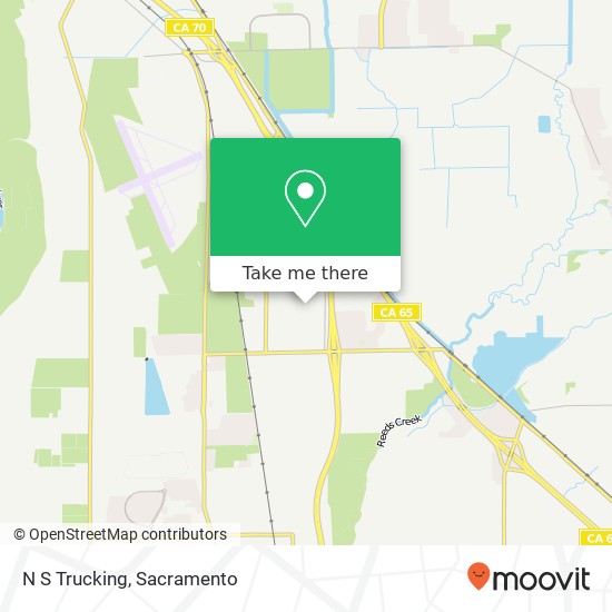 Mapa de N S Trucking