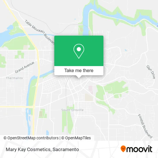 Mary Kay Cosmetics map