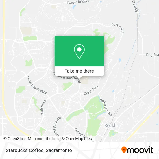 Mapa de Starbucks Coffee