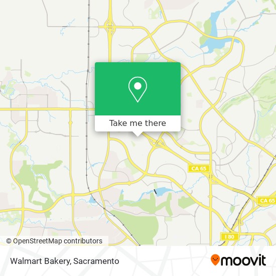 Walmart Bakery map