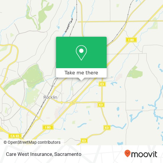 Care West Insurance map