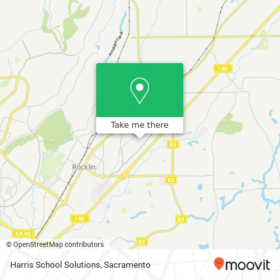 Harris School Solutions map