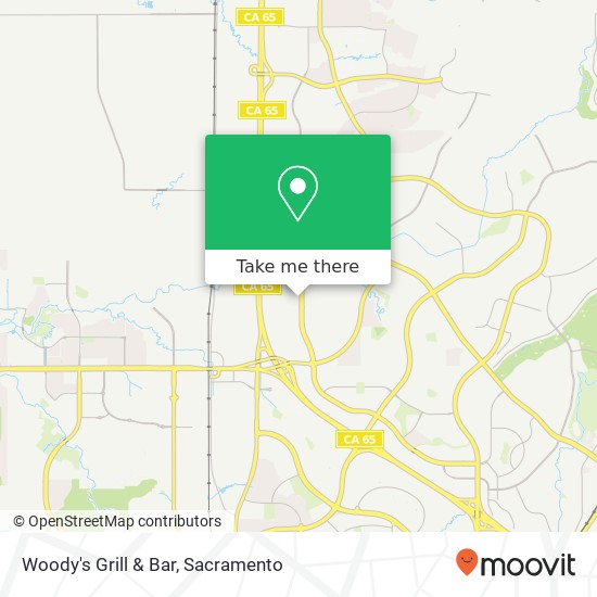 Mapa de Woody's Grill & Bar