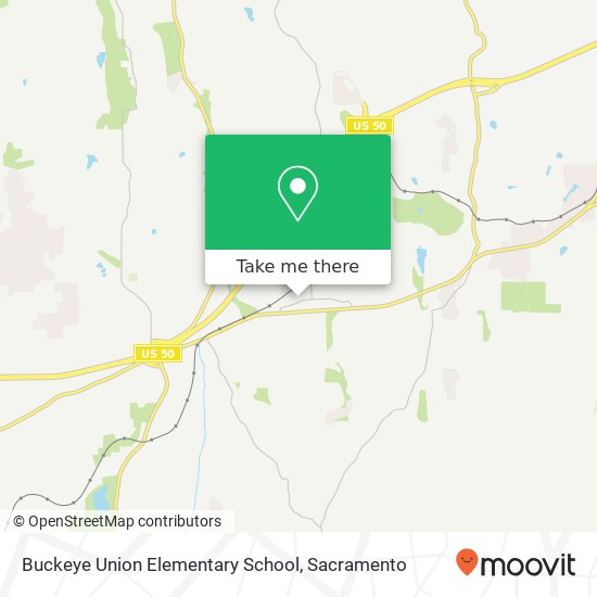 Buckeye Union Elementary School map