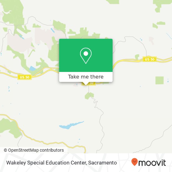 Mapa de Wakeley Special Education Center