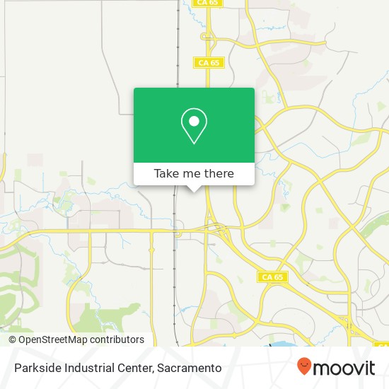 Parkside Industrial Center map