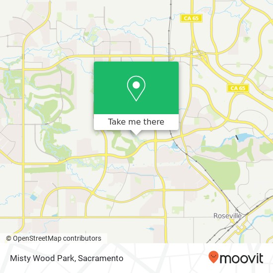 Mapa de Misty Wood Park
