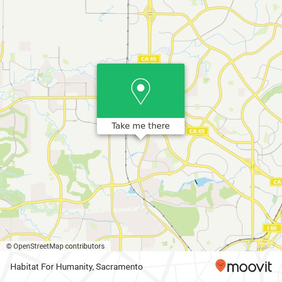 Habitat For Humanity map