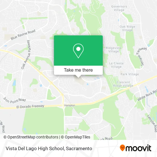 Mapa de Vista Del Lago High School
