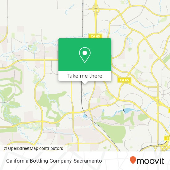 California Bottling Company map