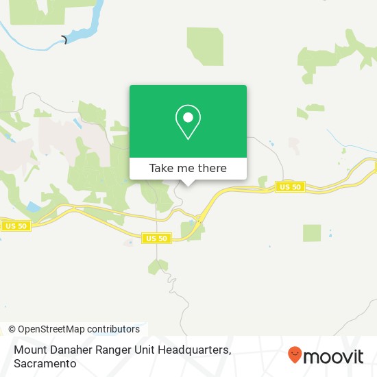 Mapa de Mount Danaher Ranger Unit Headquarters