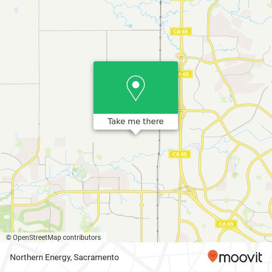 Northern Energy map