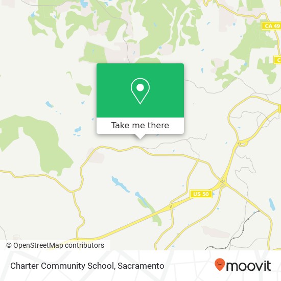 Mapa de Charter Community School