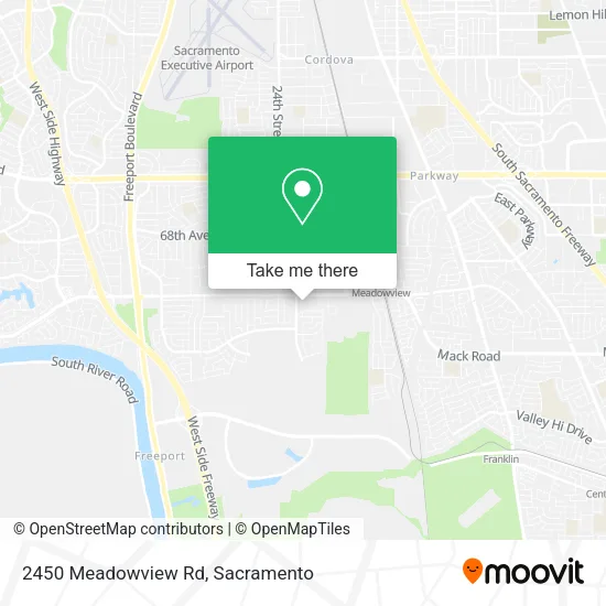 2450 Meadowview Rd map