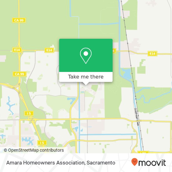Amara Homeowners Association map
