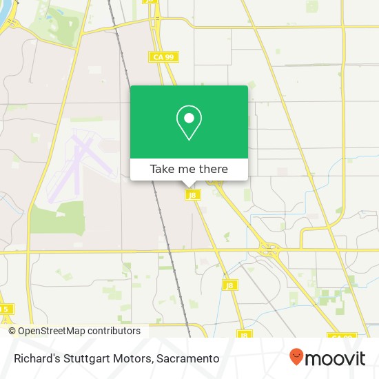 Richard's Stuttgart Motors map