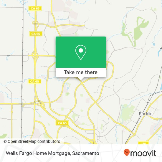 Wells Fargo Home Mortgage map