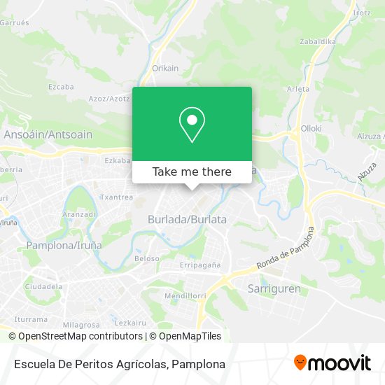 Escuela De Peritos Agrícolas map