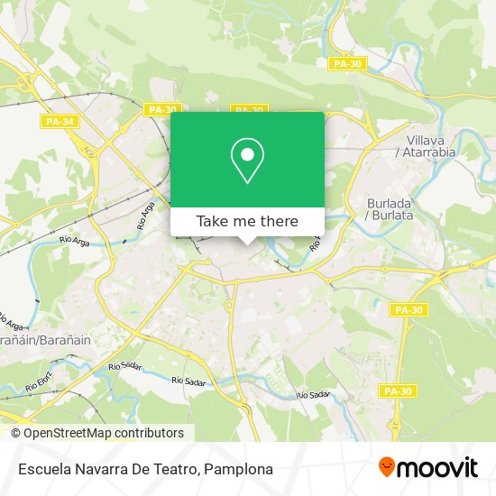 How To Get To Escuela Navarra De Teatro In Pamplona By Bus Moovit