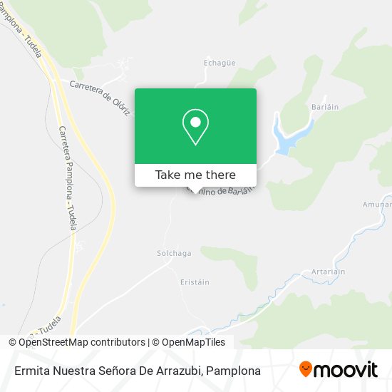 mapa Ermita Nuestra Señora De Arrazubi