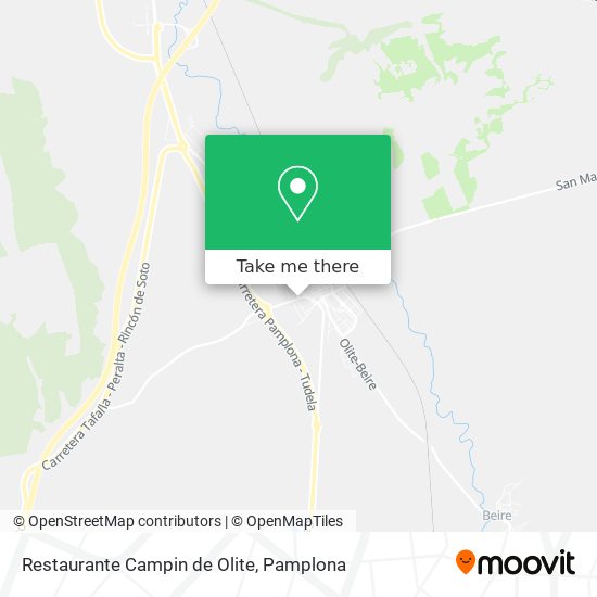 Restaurante Campin de Olite map