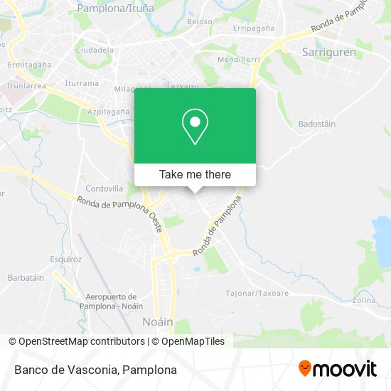 mapa Banco de Vasconia