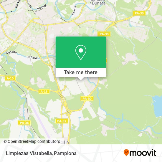 mapa Limpiezas Vistabella