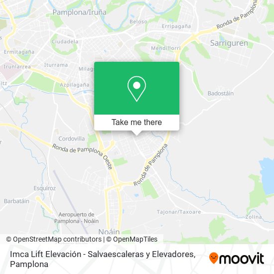 mapa Imca Lift Elevación - Salvaescaleras y Elevadores