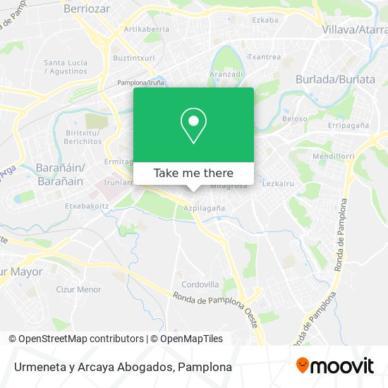 Urmeneta y Arcaya Abogados map