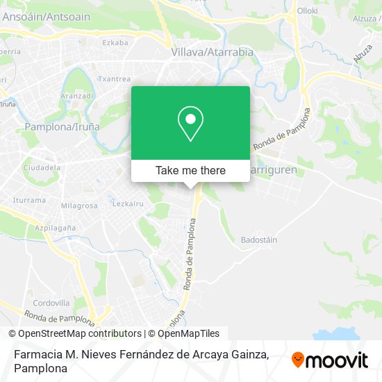 Farmacia M. Nieves Fernández de Arcaya Gainza map