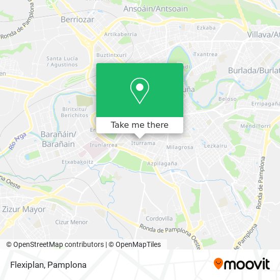 mapa Flexiplan